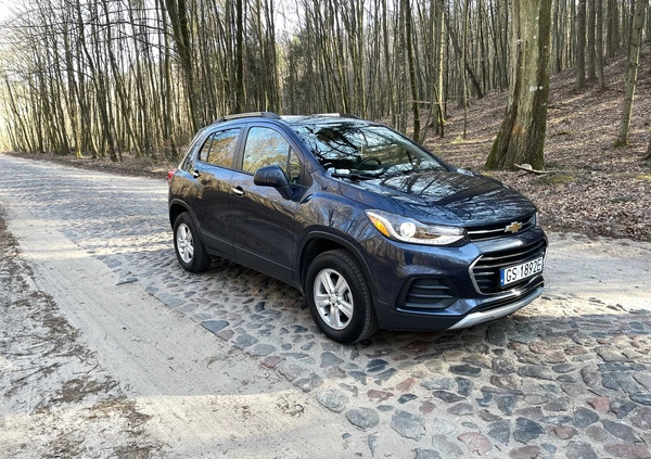 Chevrolet Trax cena 56900 przebieg: 39700, rok produkcji 2018 z Rejowiec Fabryczny małe 301